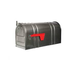 Postal Pro 890583002047 Post Mount Mailbox Steel Rural Galvanized Heavy-duty Package Wall Mounted Best