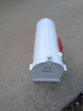 Pp10 Postal Pro Mailbox White
