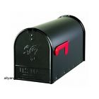 Posts Home Resident Mail Rural Mailbox Post Black Us Steel Large Mailboxes