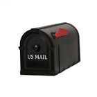 Pp11 Postal Pro Post Mount Mailbox Decorative Non Locking White Lettering