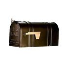 Pp150sab T2 Bronz Pro Postal Steel Carlton Post-mount Galvanized Mailbox