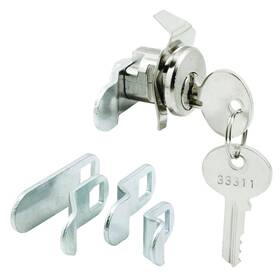 Mp4946 Prime-line 049793449467 Mailbox Lock 1-9/16 Inch Cam Reach Diecast Construction Nickel Single Pack