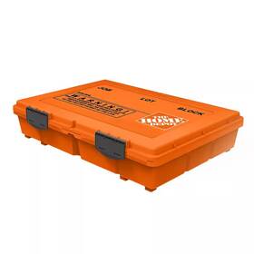 Private Brand Unbranded 445042393315 19 Inch X 27 Outdoor/indoor Bulletin Board Permit Box Orange Color