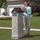 Prny928270 Unbranded Post Mount Mailbox 0720780928270