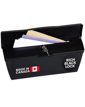 Pro-df 055368299207 Small Plastic Mailbox With Lock And Keys For Porch Easy To Install Wall Mount L