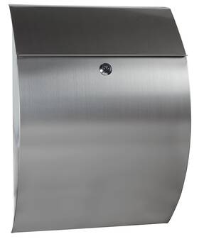 Ms2690 Pro-df Contemporary - Large Locking Wall Mount Mailbox Secure Modern Rustp
