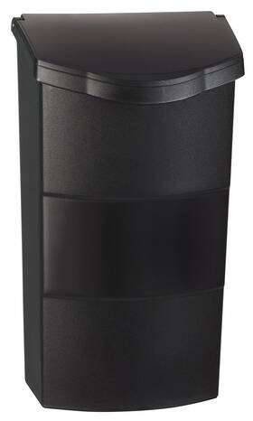 P57001 Pro-df Small Plastic Mailbox For Outside Porch Easy To Install Wall Mount Lightweight