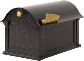 Products 313047919915 Balmoral Mailbox - Black Extra Large