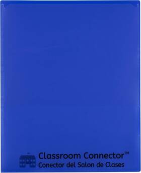 32005 Products Inc Classroom Connector School-to-home Folders Blue 25 Per Box