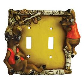 Prook 643323946909 Playful Deer Electrical Cover Plate Multi 1