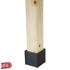 Pstshldb Gibraltar Mailboxes Sale 4 Inch X Mailbox Plastic Post Shield Black 046462009625