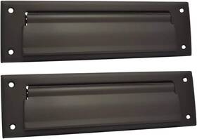 B08m5pynt2 Qcaa Solid Brass Mail Slot With Interior Back Plate 10 Inch X 3 Orb