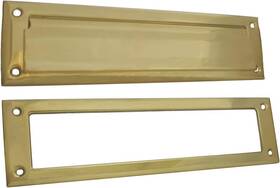 Ms05-001 Qcaa Solid Brass Mail Slot With 1pack Polished
