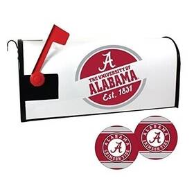 Bxcst4-c-ala16 R And Imports Alabama Crimson Tide Magnetic Mailbox Cover Sticker Set