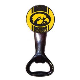 Mgbo-c-ia16 R And Imports Iowa Hawkeyes Officially Licensed Magnetic Metal Bottle Opener - Tailgate