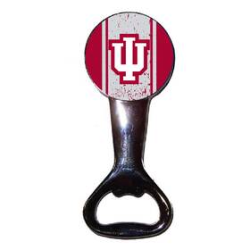 Mgbo-c-ind16 R And Imports Indiana Hoosiers Officially Licensed Magnetic Metal Bottle Opener - Tailgate