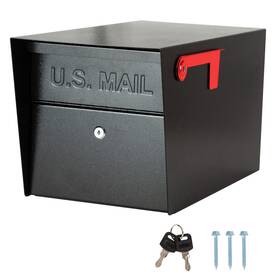 Y84-1401-05 Rainhol Large Locking Mailbox For Outside All-metal Modern Security With 2 K