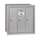 3503aru Recessed 3 Salsbury Mounted Mailbox ... Industries Vertical Doors