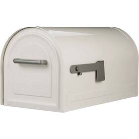 Mb981wam Reliant Gibraltar White Locking Post Mount Mailbox