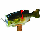 Rivers Edge Bass Mailbox Fish Fishing Fisherman Sportsman Mail Box Largemouth Lure Large New 639112187431