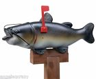 Rivers Edge New Large Plastic Catfish Mailbox Fish Fisherman Fishing Mail Box 643323052006