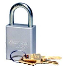 Roadmaster 758306300620 301 1.0 Inch Hardened Steel Silver Padlock