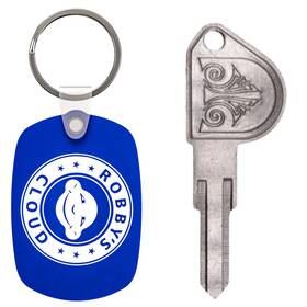 5143 Robbys Cloud 791684614484 Architectural Mailboxes Key Blank With Design For High Security Mailbox