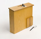 Rtn1040-8511-mo Fixturedisplays Box Collection Donation Charity Suggestion Medium Oak 816048020401