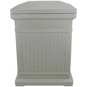 Rts Home Accents 313111213253 Parcelwirx Prestige Pewter Vertical Package Delivery Box