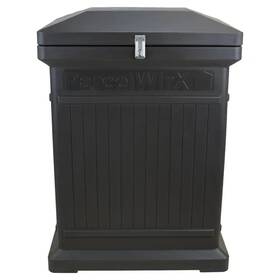 Rts Home Accents 445014964925 Vertical Package Delivery Box Lockable Fade Resistant Reusable