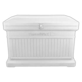 Rts Home Accents 445015188153 Parcelwirx Slate Gray Horizontal Lockable Package Delivery Box