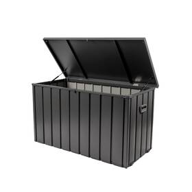Rts Home Accents 627606003695 Parcelwirx Max Package Delivery Box With Hinged Lid Graphite Color
