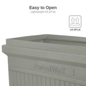 Rts Home Accents 711181178364 Package Delivery Box Large Parcel Drop Container Outdoor Bin Fade Resistant New