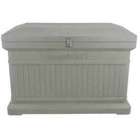 Rts Home Accents 744110312973 Parcelwirx Prestige Pewter Horizontal Lockable Package Delivery Box
