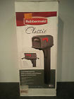 Cl1000gr Rubbermaid Plastic Double Combo Post Gray Mailbox Door Classic
