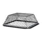 Rvg1111p Rvg1616p Black Stainless Steel Roof Ventguard With Wildlife Exclusion