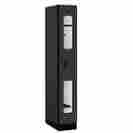 S-31161blk Salsbury Industries 12 In W X 76 H 21 D Single Tier See-through Designer Wood