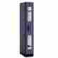 S-31161blu Salsbury Industries 12 In W X 76 H 21 D Single Tier See-through Designer Wood