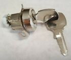 880108 S4710 S 4710 V6046 Unbranded Stainless Steel Mailbox Lock Cylinder With Keys