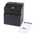 Saf4232bl Safco Steel Drop Box With Locking Top