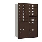 Salsbury Column Unit Horizontal High 1... 12 Mailbox Door 4c 44.50 Inches Double