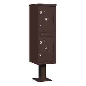 3302brz-u Salsbury Industries Parcel Locker Bronze Powder Coated 2 Doors