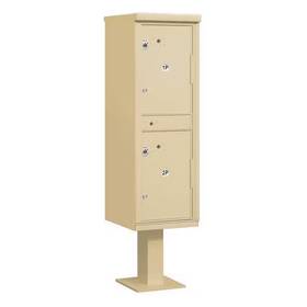 3302san-u Salsbury Industries Parcel Locker Beige Powder Coated 2 Doors