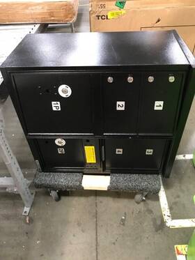 3305blk-u Salsbury Industries 4 C Size Doors