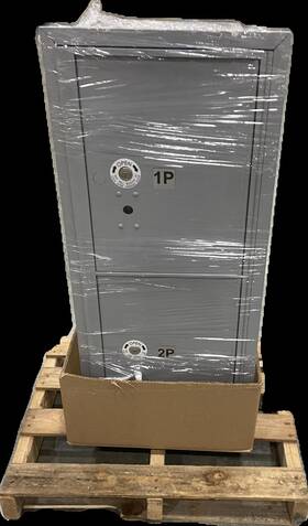 3710s-2pafu Salsbury Industries 10 Door High Recessed Mounted 4c Horizontal Parcel Locker