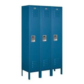 61352bl-u Salsbury Industries 12 Inch Wide Single Tier Standard Metal Locker - 3 5 Feet High Inches