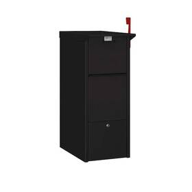 Salsbury Industries 820996100023 4300 Series Mail Package Drop In Black
