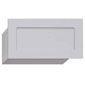 2255 Salsbury Industries 820996442673 Series Metallic Aluminum Custom Postal Mail Drop With Locking Security