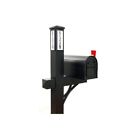 Sbls0000 Brightlightmailbox Solar Illuminated Mailbox With Post Included