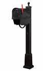 Scb2005-spk710-wrb3-blk-lb998 Special Lite Products Hummingbird Curbside Locking Mailbox With 092776131651